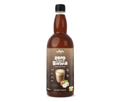 Zdrowa żywność LOCCO 0 kcal syrop Barista ze stewią o smaku Orzechowym